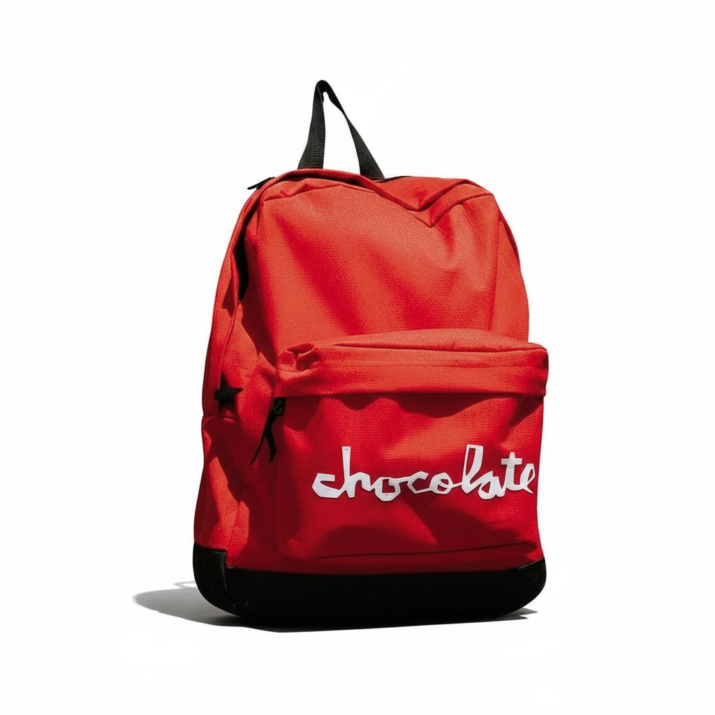 Chocolate Skateboards Simple Backpack Red