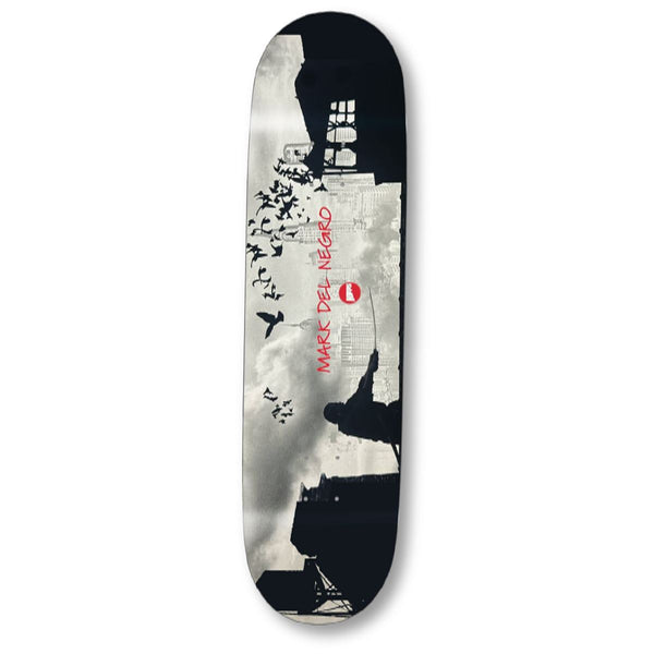 HOPPS Mark Del Negro 'Swordsman' Skateboard Deck - 8.5"