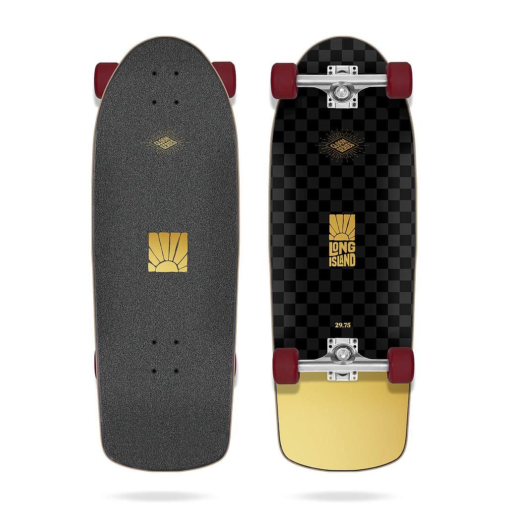 Long Island Gloom 10"x29.75" Long Island Old School Complete Longboard - 29.75" - Skatewarehouse.co.uk