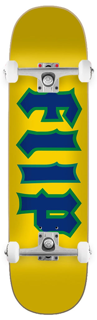Flip Cancelled Yellow Flip x Venom Custom Complete Skateboard - 8.375"