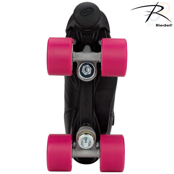 Riedell R3 DERBY - Black - Width Medium Quad Skates