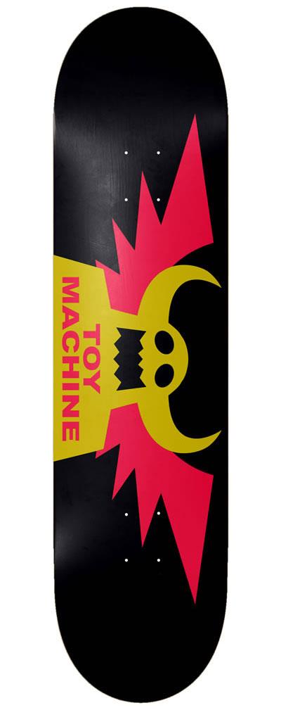Toy Machine Winged Skateboard Deck - 8.5
