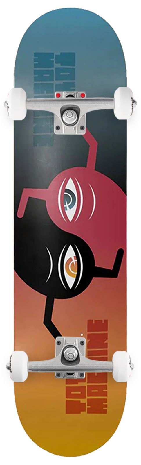 Toy Machine 'Ying Yang' (Symmetrical) x Venom Custom Complete Skateboard - 8.25