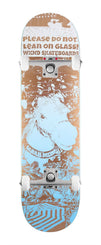 WKND 'Please Do Not Lean On Glass' Sarah Meurle (WB) x Venom Custom Complete Skateboard - 8.125"