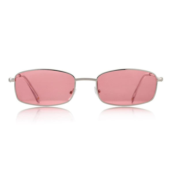 Glassy Rae Polarized Silver / Pink Mirror Accessories