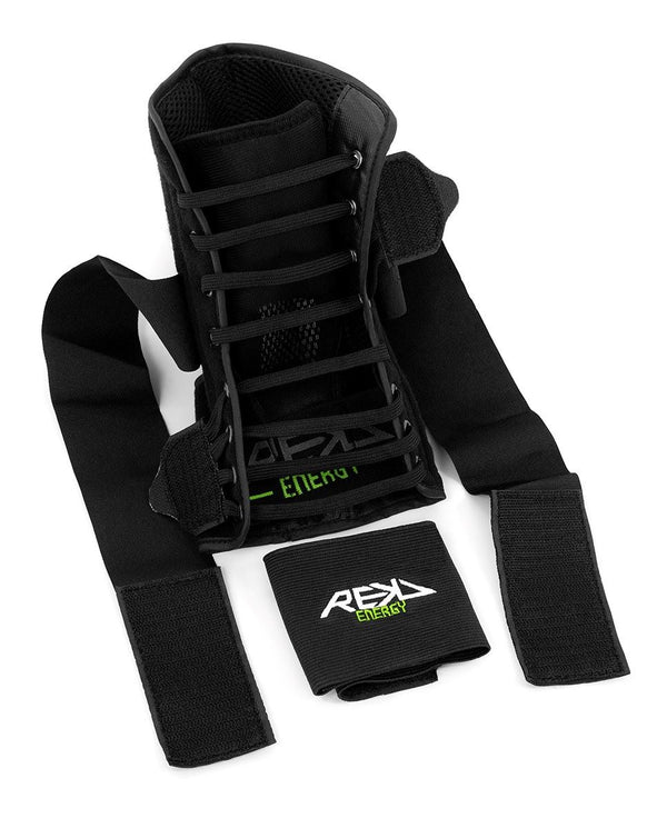 REKD Energy Covert Ankle Braces - Black - Skatewarehouse.co.uk