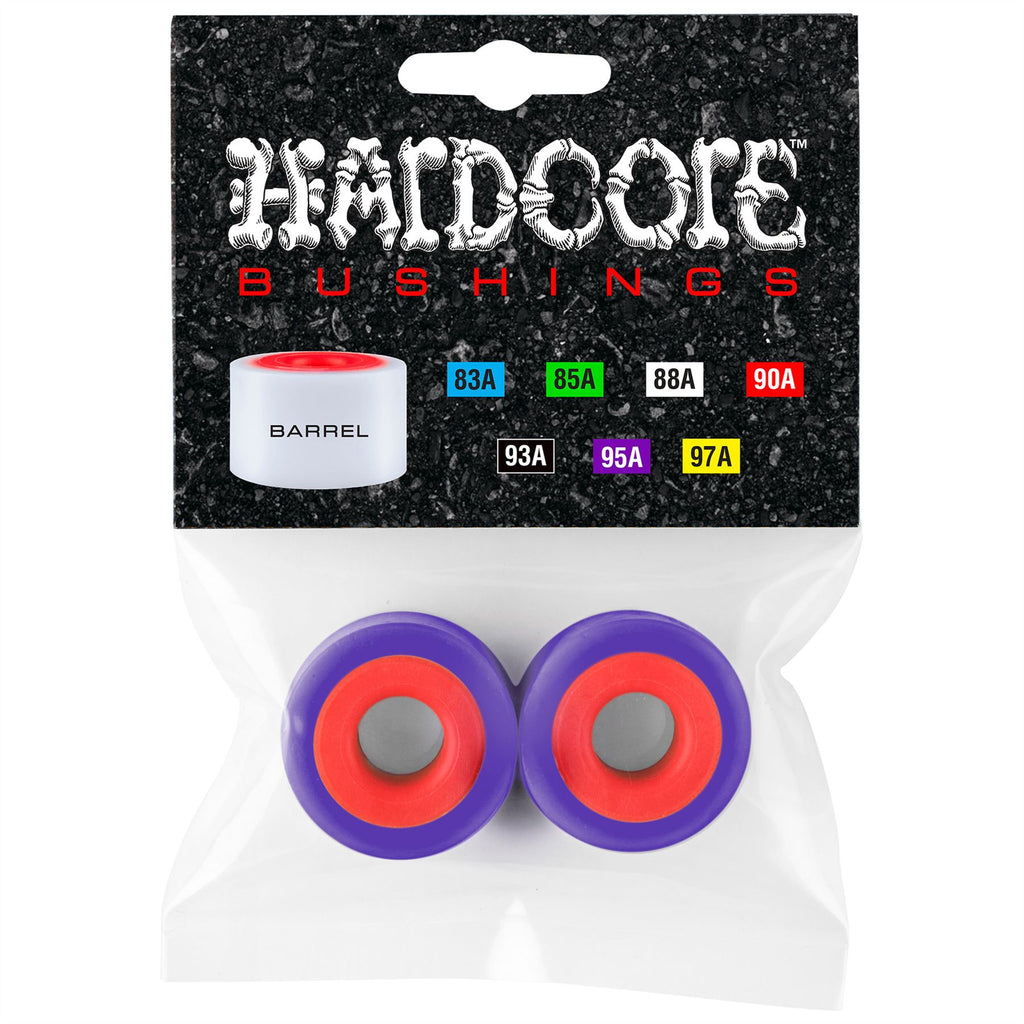 Powell Peralta Hardcore Bushings Barrel Bushing 95A Set Purple / Red