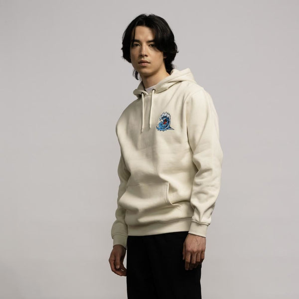 Santa Cruz Hood Screaming Wave - Light Grey - Skatewarehouse.co.uk