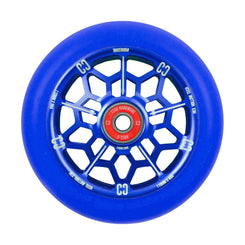 CORE Hex Hollow 110mm Stunt Scooter Wheels – Navy Blue - Skatewarehouse.co.uk