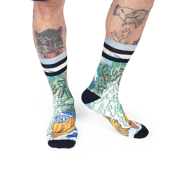 American Socks Kaiju King - Mid High Socks