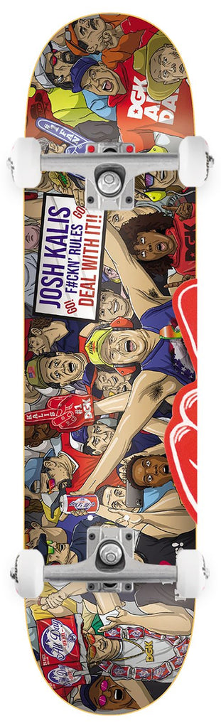 DGK Deal With It Kalis x Venom Custom Complete Skateboard - 8.25"