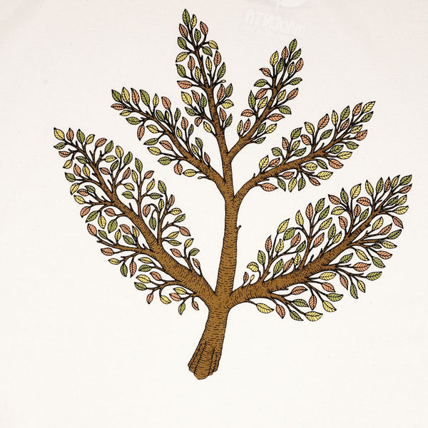 Magenta Tree Plant Tee Natural - Skatewarehouse.co.uk