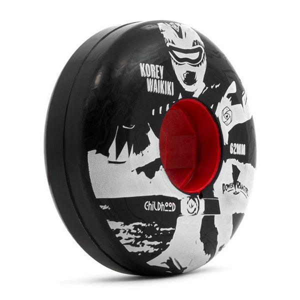 Red Eye Childhood Wiakiki Inline Skate Wheels - Black
