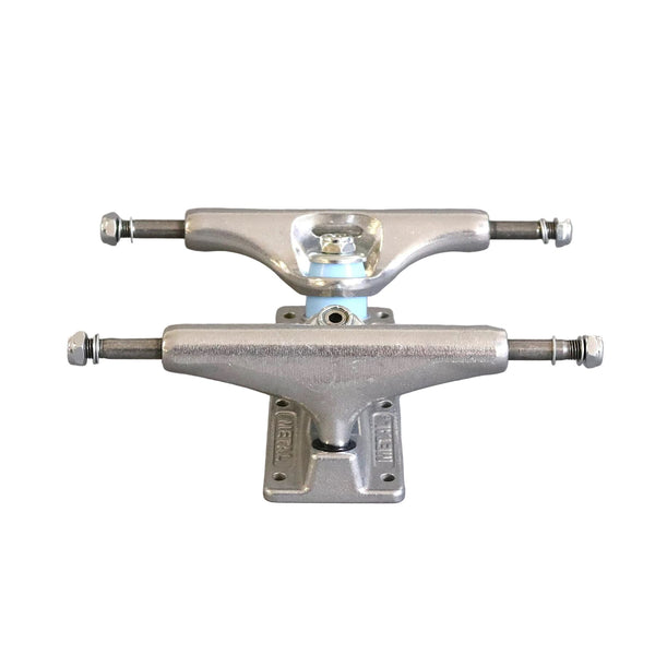 Picture Metal Custom Set (Silver OG) Skateboard Trucks - 5.25