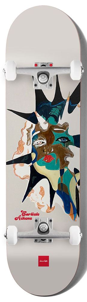 Chocolate L8RGRL Carl Aikens x Venom Custom Complete Skateboard - 8.5