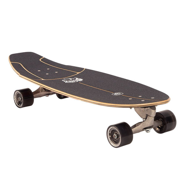 Carver ...Lost Rad Ripper Tie Dye Surfskate Cruiser Skateboard CX - 10.5