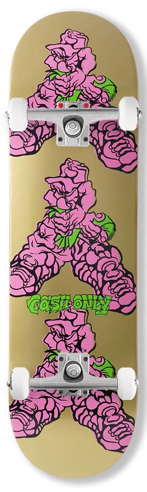Cash Only 'Gamble' x Venom Custom Complete Skateboard - 8.25" - Skatewarehouse.co.uk