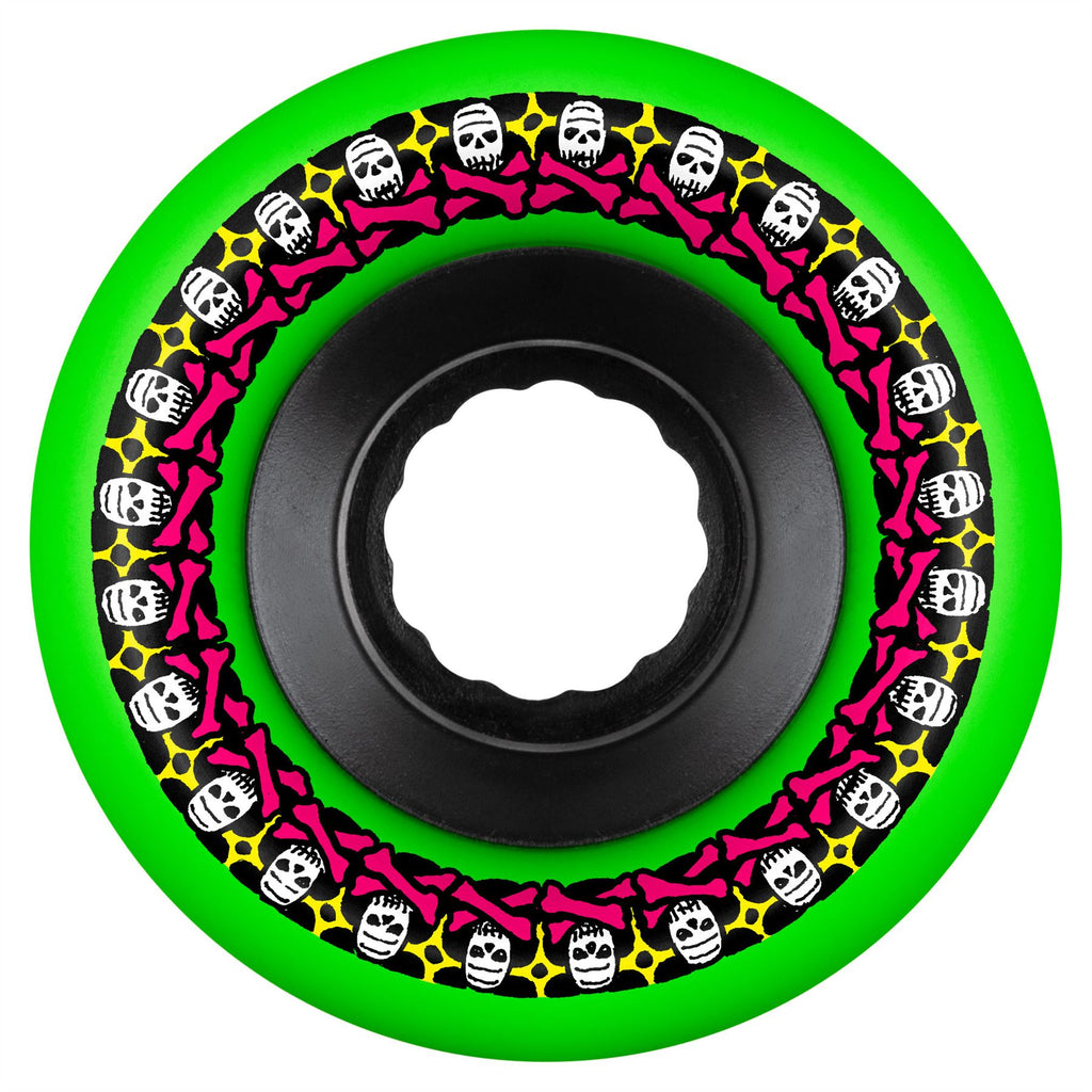 BONES Skateboard Wheels All Terrain Formula Rough Riders • • 80A • Green (Spring '26) - Skatewarehouse.co.uk