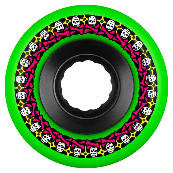 BONES Skateboard Wheels All Terrain Formula Rough Riders • • 80A • Green (Spring '26) - Skatewarehouse.co.uk
