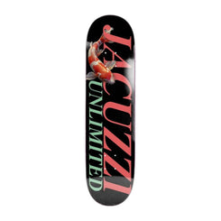 Jacuzzi Unlimited Koi Logo EX7 Black Skateboard Deck - 8.0"