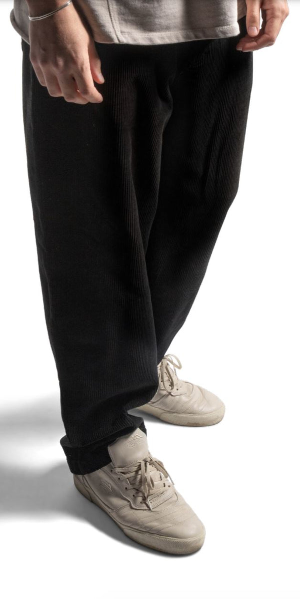 Chocolate Cord Pant Black - Skatewarehouse.co.uk