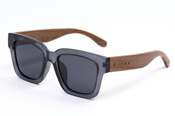Luma Polzeath Recycled Sunglasses - Smoke - Skatewarehouse.co.uk