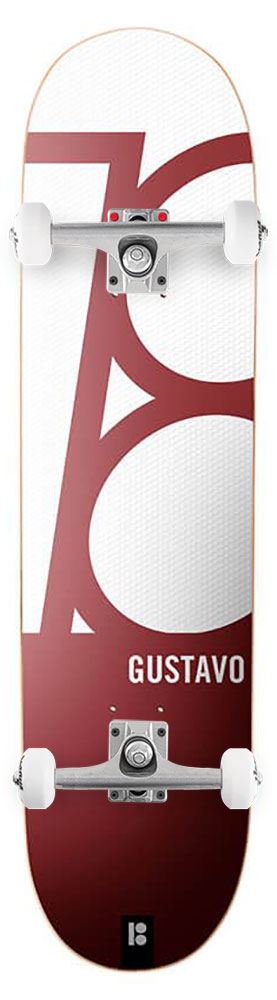 Plan B Angled Gustavo Plan B x Venom Custom Complete Skateboard - 8.0