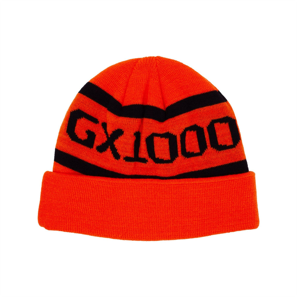 GX1000 OG Logo Beanie (Orange) - One Size