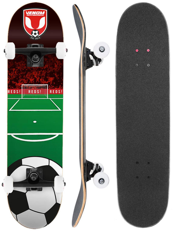 Venom My First Skateboard Kids Complete - Football Reds - 7.25