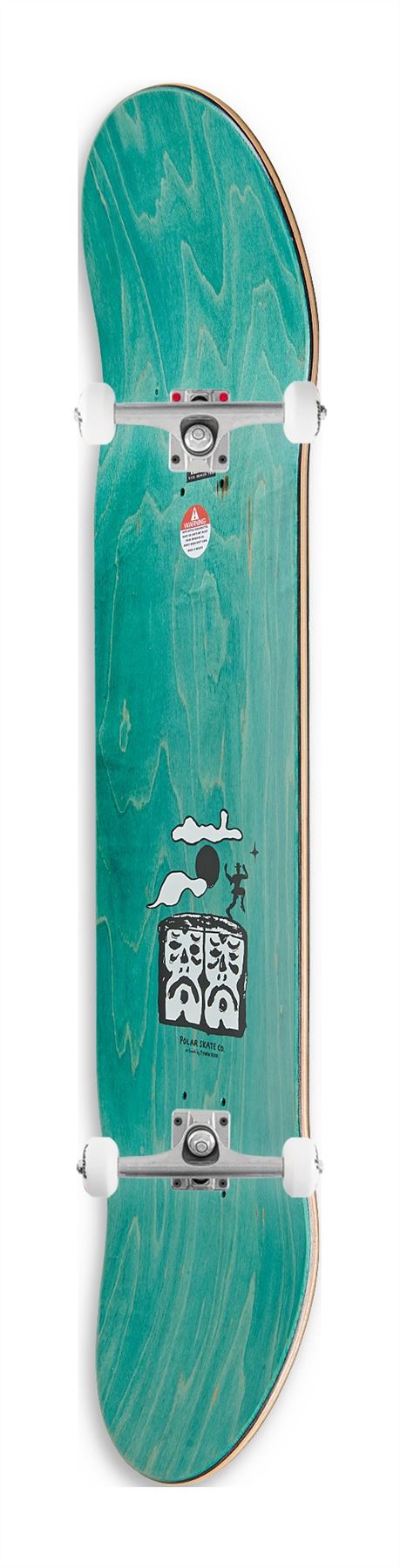 Polar Skate Co Aaron Herrington - Serenade x Venom Custom Complete Skateboard - 8