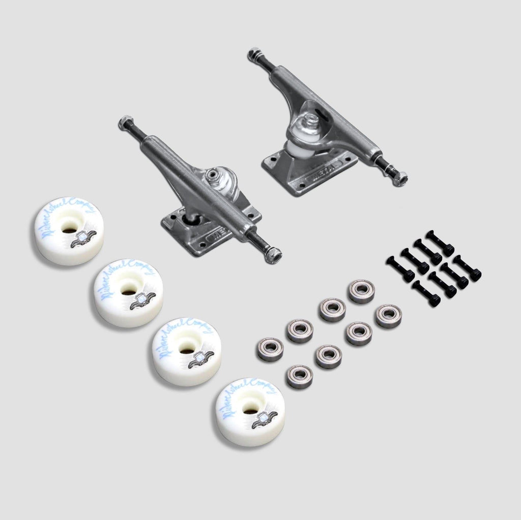 Picture Silver Undercarriage Kit - 52mm Skateboard Trucks (Pair)