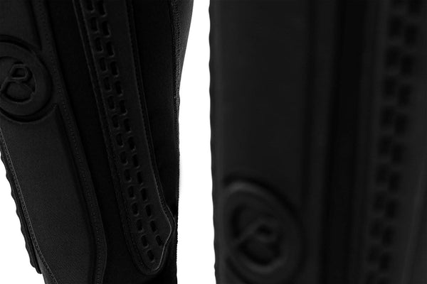 REKD Energy Covert Shin and Ankle Impact Guards - Black