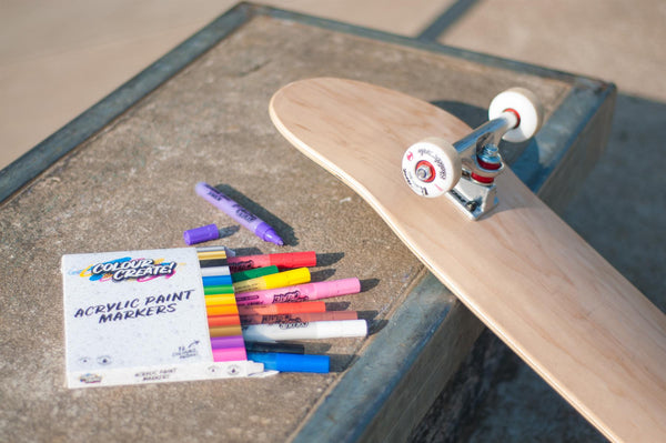 Venom Skateboards Complete Skateboard & Pens Natural - 8