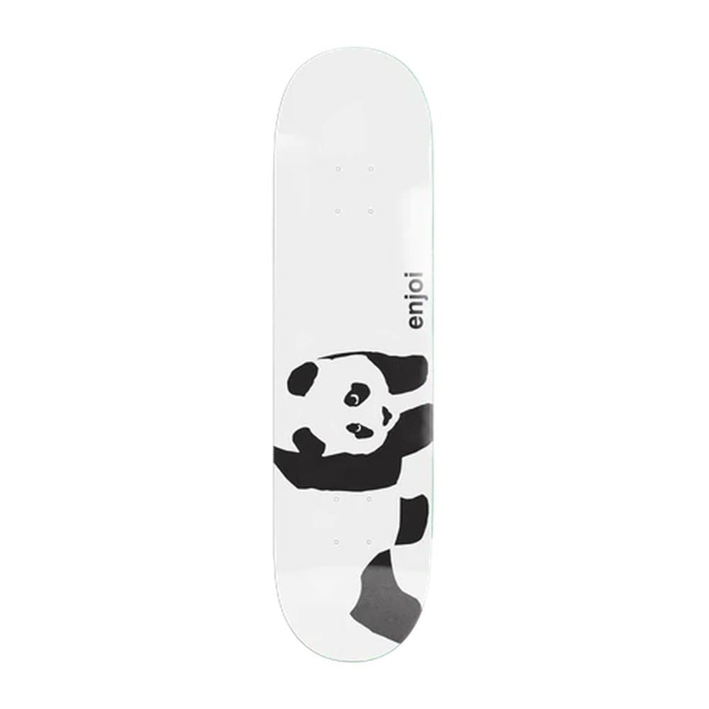 Enjoi Whitey Panda R7 White Skateboard Deck - 8.375"