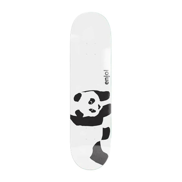 Enjoi Whitey Panda R7 White Skateboard Deck - 8.375