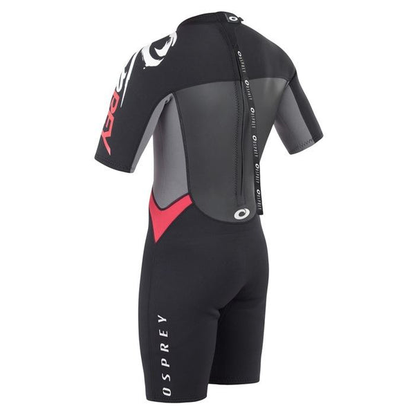 Osprey Origin Mens Short Length Wetsuit 3mm - Red
