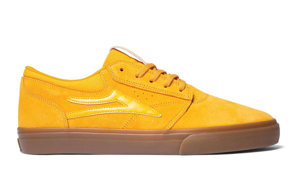 Lakai Griffin Skate Shoes - Yellow / Gum - Skatewarehouse.co.uk
