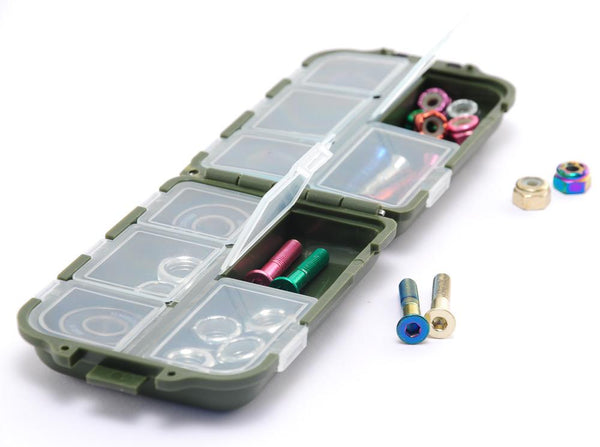 Venom Skateboards 27pc Ultimate Hardware Gift Pack inc Storage Box - Skatewarehouse.co.uk