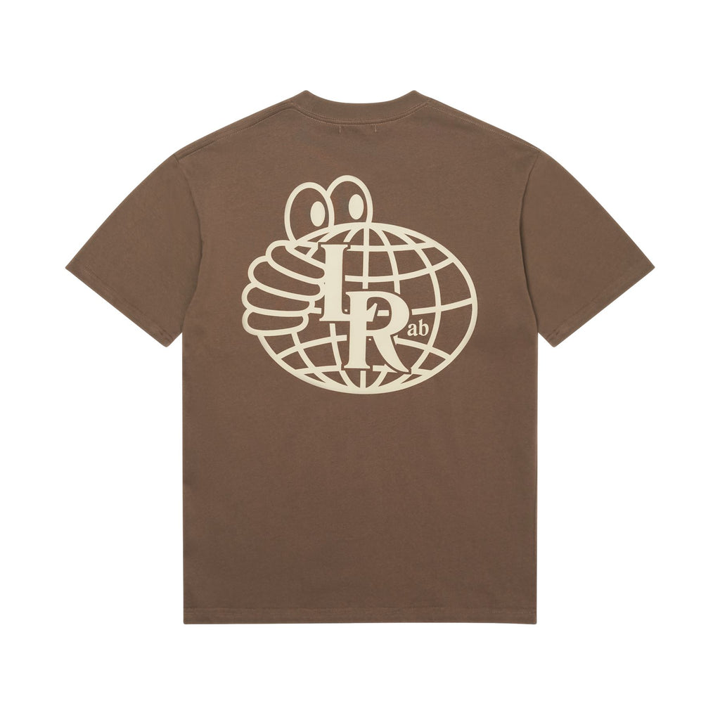 Last Resort AB Atlas Mono SS Tee (Washed Brown / Beige) - M