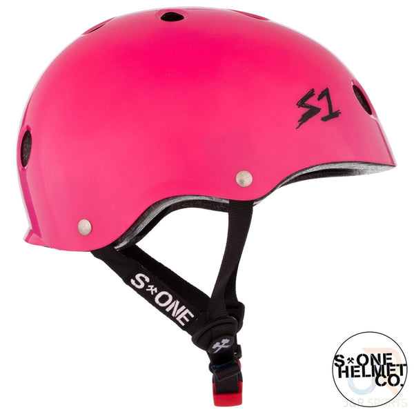S1 MINI Lifer Helmets - Hot Pink Gloss
