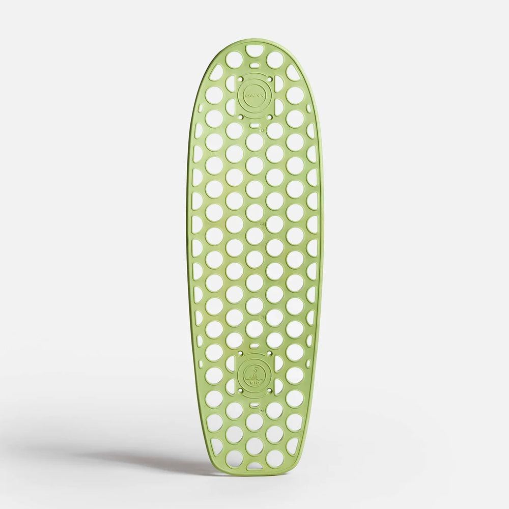 Lander Skateboards - Rio - Slime Green Skateboard Deck - 24.5"