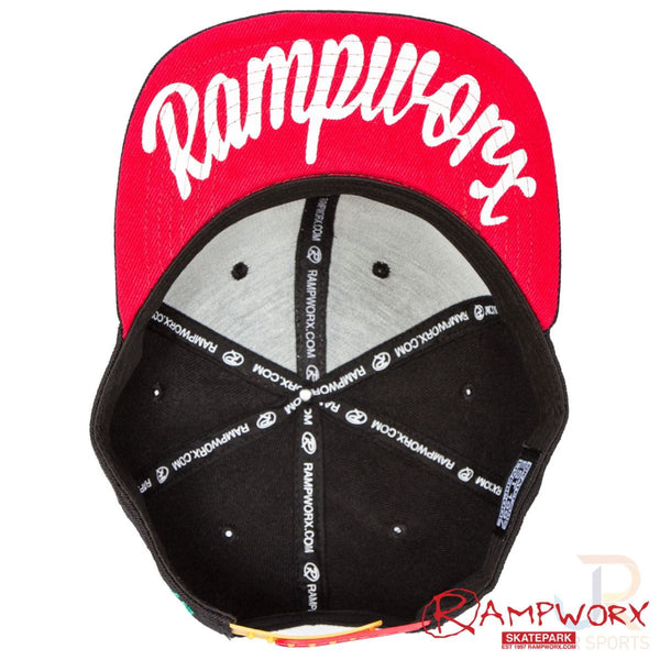 Rampworx Snapbacks LE 97.8 - Black / Rasta / Black