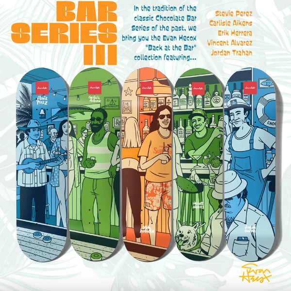Chocolate Bar Series III Jordan Trahan Skateboard Deck - 8.25