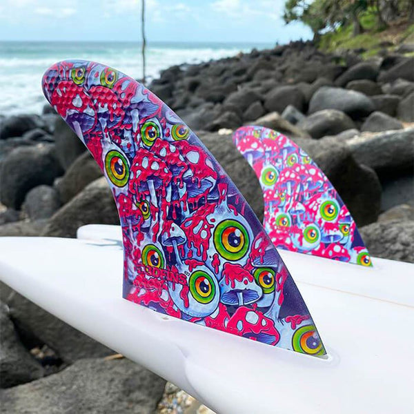 3D Fins - Akila Aipa Twin - Mushy (FCS1 / Futures)
