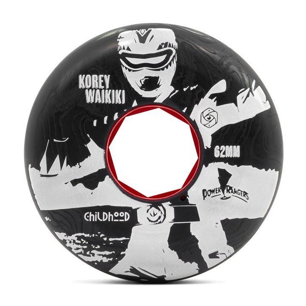 Red Eye Childhood Wiakiki Inline Skate Wheels - Black