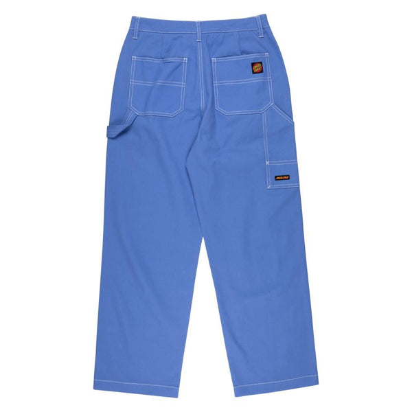 Santa Cruz Womens Pant Nolan Carpenter Pant - Hyacinth / White Stitch - Skatewarehouse.co.uk