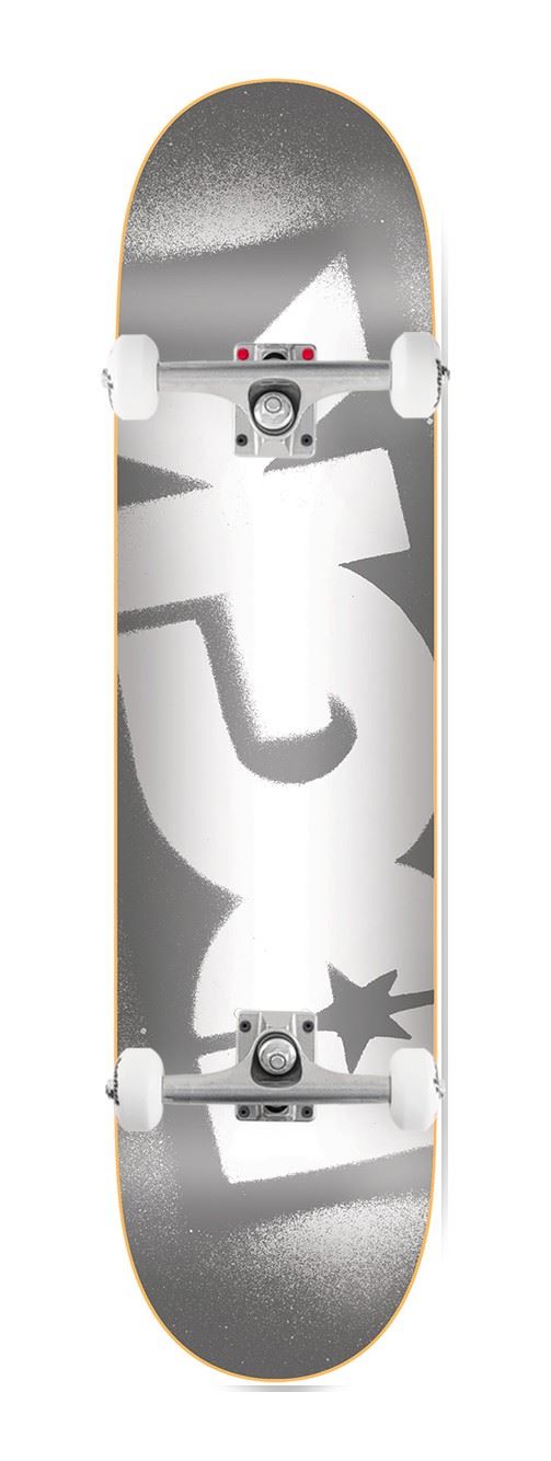 DGK O.G. Logo Grey x Venom Custom Complete Skateboard - 8.1"