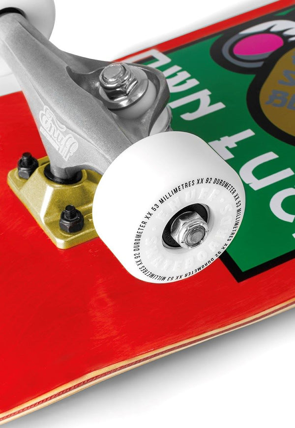 Enuff Lucky Cat SkateboardRed Complete Skateboard - 8.0