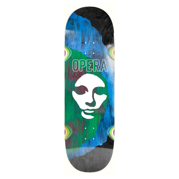 Opera Triple Torn Big Mask Ex7 Multi Skateboard Deck - 10.0