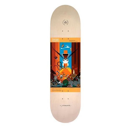 Habitat Harper Canyon Country  Skateboard Deck - 8.25